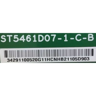 KIT DE TARJETAS PARA TV SHARP·ROKU TV 4K·UHD·HDR / MAIN 229464 / RSAG7.820.7351/ROH / 221984 / HU55N3060 / T-CON 34291100520G11H / ST5461D07-1-C-B / FUENTE 204390 / RSAG7.820.7238/ROH / HLL-5260WB / PANEL HD550K3U82-K1 / ST5461D07.1 / MODELO LC-55LBU591U - Imagen 4